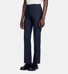 Pantalon de costume en laine Sandro