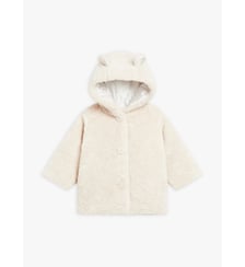 veste Doudou en fausse fourrure beige Agnès b.