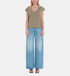 Top Tulipe Kaki Zapa