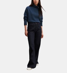 Jean large en coton denim Bompard