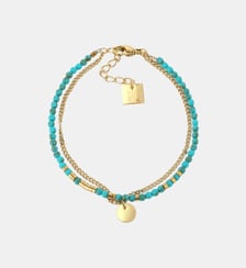 Bracelet Apache  en Acier doré Zag Bijoux