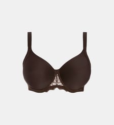 Soutien-gorge avec armature moulé rigide - Cacao Simone Pérèle