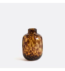 Vase en verre ambré H18 cm La Redoute Interieurs