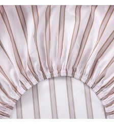 Drap housse en percale de coton Lacoste Home
