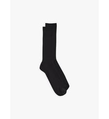 chaussettes François en coton noir Agnès b.