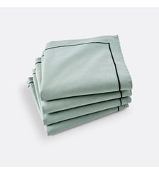 Serviettes de table lin/coton lavé Métis Bourdon La Redoute Interieurs