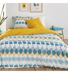 Housse de couette imprimée La Redoute Interieurs