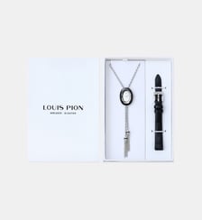 Montre Agathe Argenté, Blanc XG4121IA\15 Louis Pion