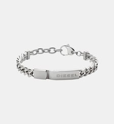 Bracelet Stacked Argenté DX0966040-PAR Diesel