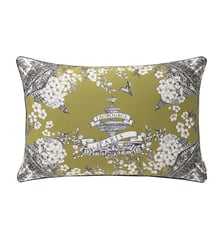 Housse de coussin imprimée en lin, FAUBOURG Alexandre Turpault