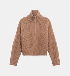 Pull camionneur à torsades en laine - ROXY Gerard Darel