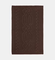 Snood cachemire femme maille torsadée Bompard
