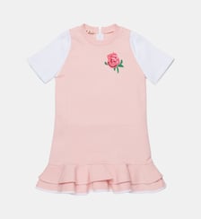 Robe courte avec logo Marni