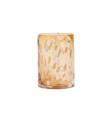 Vase en verre à pois OYOY