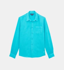 Chemise en lin unie Vilebrequin