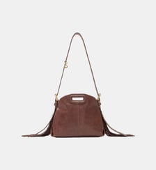 Sac Miss M mini en cuir vintage Maje