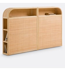 Tête de lit en rotin avec rangements La Redoute Interieurs