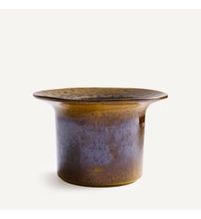 Cache-pot, en grès émaillé réactif, hauteur 12 cm AM.PM