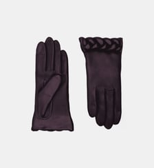 Gants New Edith Femme Cuir Doublé Soie Agnelle