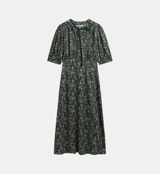 Robe midi cintrée fleurie -COLET Gerard Darel