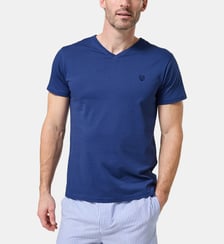 Tee-shirt en jersey de coton léger - Marin Arthur