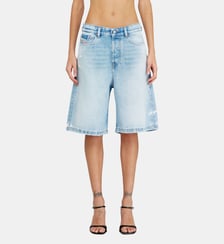 Shorts en denim détruit Diesel