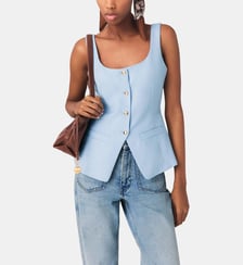 Veston de tailleur long Maje