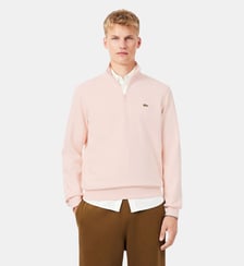 Sweatshirt col montant zippé molleton Lacoste