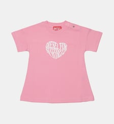 Robe t-shirt avec logo Diesel Kids
