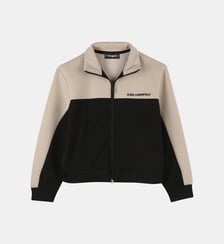 Cardigan bicolore Karl Lagerfeld Kids