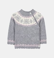 Pull -  moyen motif flocons Tartine Et Chocolat