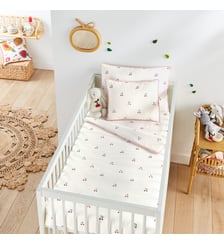 Housse de couette bébé en coton bio La Redoute Interieurs