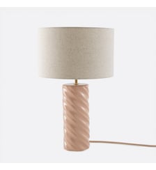 Lampe à poser céramique et lin La Redoute Interieurs
