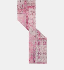 Foulard imprimé aquarelle en coton - DAISY Gerard Darel