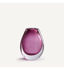 Vase en verre soufflé bouche, H20 cm AM.PM