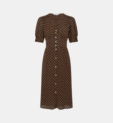 Robe cintrée à pois - ROHYA Gerard Darel