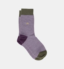 Chaussettes en coton peigné rayées Billybelt