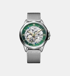 Montre automatique Origine Vert, Argenté MOW1408 Montignac