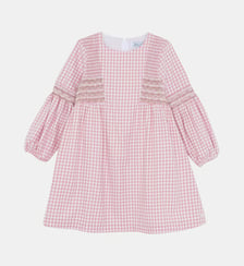 Robe - Blush coton col rond vichy Tartine Et Chocolat