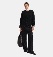 Cardigan maxi torsades en cachemire  Bompard