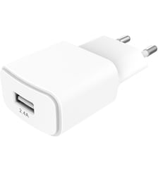 Chargeur secteur USB 2.4A Blanc Essentiel B