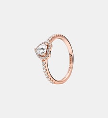 Bague Cœur Surélevé Scintillant Pandora