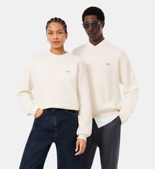 Sweatshirt loose fit molleton épais Lacoste