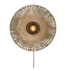 Applique bambou KALIMANTAN Naturel/Noir Ø87 x 20 cm, h. 87cm It's About Romi
