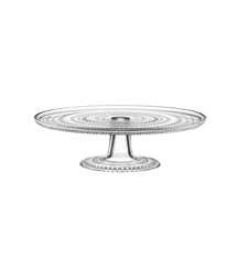 Plat de service à gâteaux Kastehelmi Ø31,5 cm en verre transparent Iittala