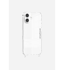 Coque de téléphone transparente anti-choc avec anneaux pour iPhone 16 La Coque Française