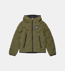 Veste matelassée avec logo Diesel Kids