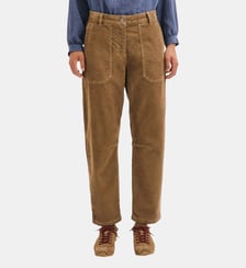 Pantalon barrel en velours à côtes - IDALIE Pablo