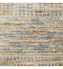 Tapis noué laine et soie de sari AM.PM