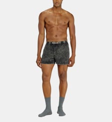 Boxer en coton effet denim Diesel